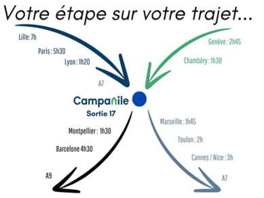 CAMPANILE MONTELIMAR LES TOURRETTES 3